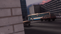 city mega handheld buildings bus animation vehicles felynarii giantess