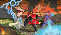 breasts drawing giantess furry tail city mega vixen black_hair color large_breasts long_hair robot destruction claws rampage cleavage buildings fox smiling pink_hair gloves green_hair ponytail short_hair boots kick muscles fire sonic_the_hedgehog explosion giantesses echidna smoke thighs fist hat staff dreadlocks braid belt leotard cyborg imminent_crush einom debris thick_thighs lasers mech looking_at_tiny lynx kriredor123 sally_acorn fiona_fox hairbow iron_queen conquering_storm lien-da