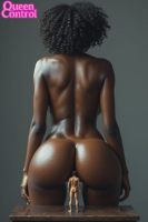 giantess nude butt domination teasing hot dark_skin interracial realistic ai_art queencontrol