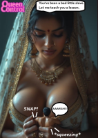 breasts sexy handheld domination cruel shrunken_person bullying realistic ai_art queencontrol
