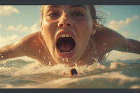giantess vore mouth teeth open_mouth prevore swallowed willing imminent_vore imminent_death willing_victim mouth_open dive_man willing_vore willing_prey ai_art
