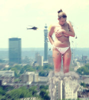 breasts giantess collage mega story megagiantess gtsmakerdj growth destruction helicopter outgrowing_building covering_breasts charlotte_church Mega Megagiantess Destruction missle