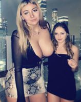 size_difference huge_breasts looking_at_viewer mini breasts giantess collage story mini_giantess gtsmakerdj