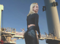 blonde butt leather ass_slap slap Mega Megagiantess breasts giantess collage mega story meme megagiantess gtsmakerdj