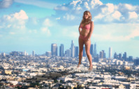 bikini city smiling Mega Megagiantess breasts giantess collage mega story megagiantess gtsmakerdj claire_sweeney