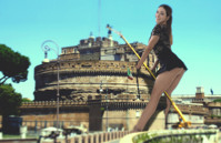 butt skirt castle rome looking_back looking_at_viewer crane Mega Megagiantess breasts giantess collage mega story megagiantess gtsmakerdj zeldalover2009