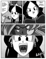 drawing giantess vore tongue teeth uvula dragon_ball fork open_mouth imminent_vore nanosaurus annin oral_invitation gogeta