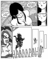 drawing giantess vore bath dragon_ball stomach_view internal_view nanosaurus annin naked_giantess gogeta