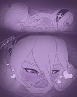 drawing monochrome long_hair tongue butt shrunken_woman hairband jora-bora looking_at_tiny pointed_ears camilla corrin hinoka cum camilla_(fire_emblem) giantess insertion vore multiple_sizes fire_emblem