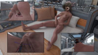 breasts nipples nude pussy blonde black_hair large_breasts sword toes barefoot bed brunette gloves asian red_hair short_hair boots shrunken_woman between_toes avengers books thighs tattoo costume bedroom earrings pillows leotard dialogue on_nipple tiara hands_on_hips x-men dagger thick_thighs black_widow psylocke digital_render bare_legs marvel_comics scarlet_witch cutaway thebigsune marvel_rivals