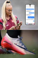 giantess crush micro blonde shoes tiny people women soccer celebrities alisha lehmann player scenario celebrities_fetish