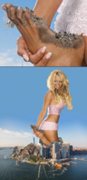 crush tinies new_york_city pamela_anderson celebrities_fetish giantess feet city mega destruction giant soles celebrity fetish people dirty demolition buiding