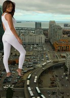 giantess crush city barefoot brunette asian vehicles