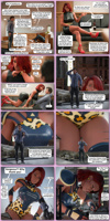 breasts growth giantess city mega blonde comic black_hair large_breasts butt armor destruction blue_eyes high_heels buildings green_eyes superhero brown_eyes giganta gloves red_hair short_hair sitting muscles reaching suit pants dark_skin night thighs indoors outdoors costume earrings sofa leotard bending_down bracelet dialogue hands_on_hips legs_crossed leopard_print thick_thighs looking_at_tiny digital_render dc_comics bare_legs high_rise my_adventures_with_superman justablenderusername Mega Destruction