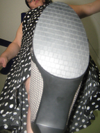 giantess crush high_heels soles photograph honeybee point_of_view
