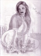 drawing giantess crush city destruction anime