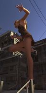 breasts gentle giantess blonde high_heels hand romantic tonto_blackadder chasing digital_render