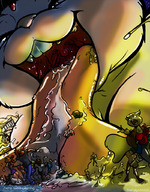 drawing vore furry macro anime fallynangel