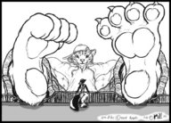feet furry giant paws mr_person puc zim