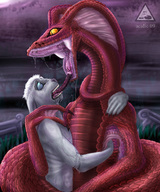 vore furry snake acidic snake_girl