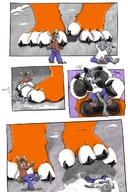 crush feet furry cat comic giant fox shrunken_men beherit deer