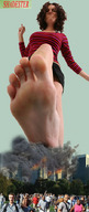 giantess crush collage giga destruction barefoot shadester