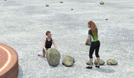 giantess crush micro barefoot finger high_heels story face shrunken_woman bugs penny_story digital_render