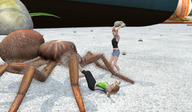 giantess crush micro barefoot finger high_heels shoes story face shrunken_woman bugs penny_story digital_render