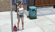 giantess crush micro barefoot finger high_heels shoes story face shrunken_woman bugs penny_story digital_render