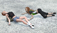 giantess crush micro barefoot finger high_heels shoes story face shrunken_woman bugs penny_story digital_render