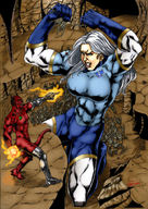 drawing destruction superhero devil