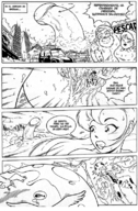 manga city destruction giant penis lineart