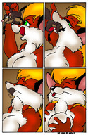 breasts drawing vore furry color fox shrunken_man