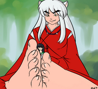 drawing feet color inuyasha shrunken_woman sheela