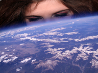 giantess giga planet brunette face eyes