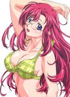 drawing color swimsuit anime pink_hair code_geass please_teacher mizuho_kazami onegai_teacher