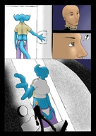 breasts giantess alien shrunken_men hole blue_skin earthbound