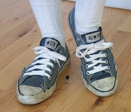 crush collage feet shoes socks shrunken_man converse