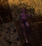 nude long_hair scared carg shrunken_woman digital_render