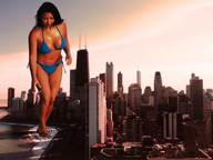 giantess crush black_hair barefoot helicopter asian hand legs