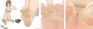 giantess micro feet naigo shrunken_man odor