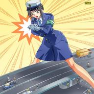 drawing city anime omc police police_uniform uniform town