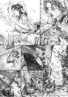 drawing giantess city destruction anime klnking