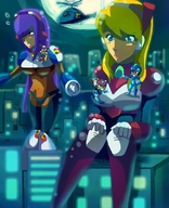 drawing giantess city color anime giantesses megaman