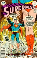 drawing giantess city mega color destruction rampage superhero boots supergirl shorts shrunken_people shrunken_city superman cape belt dialogue dc_comics bare_legs kandor