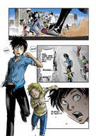 giantess manga male story running panic
