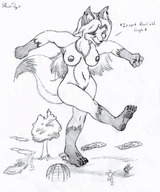 breasts drawing giantess crush feet furry monochrome anime foot_crush playground