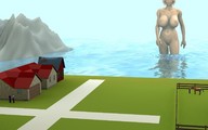 breasts giantess nude destruction farm digital_render