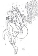 breasts growth gentle giantess furry dragoness giga wings angel space monochrome planet dnapalmhead