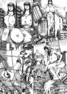 giantess city destruction klnking